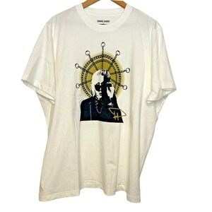 Debbie Harry x Wildfang Limited Edition‎ T-Shirt Rare White Black 2X